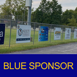 Blue Corporate Sponsorship