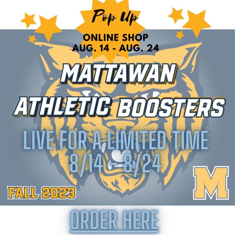 popup online shop august 14-august 24 mattawan athletic boosters live for a limited time 8-14 to 8-24 fall 2023 order here